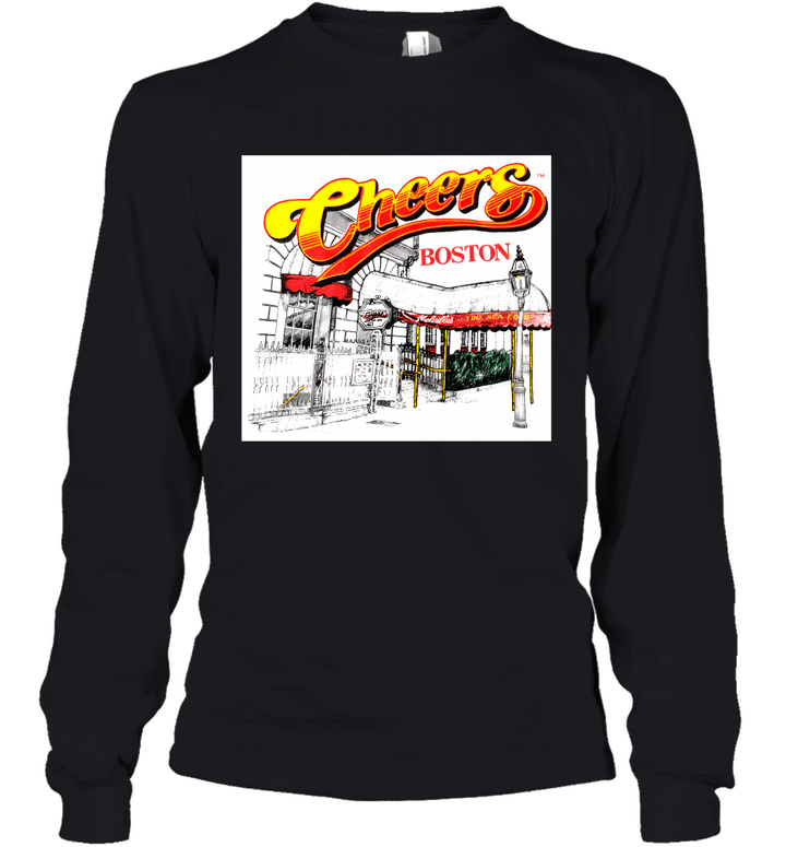 90s Cheers Boston Melvilles Seafood Youth Long Sleeve