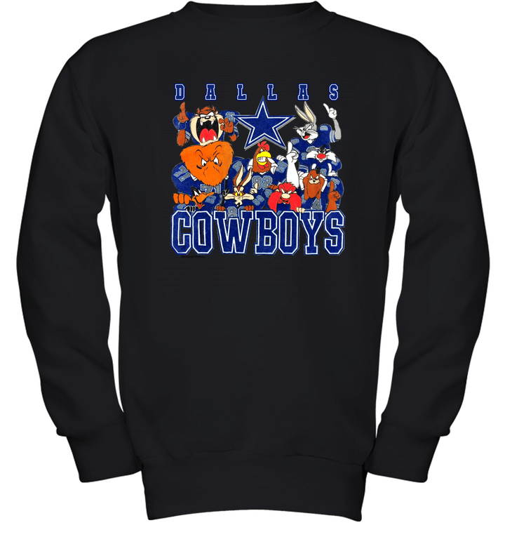 90s Dallas Cowboys 4372 Youth Sweatshirt