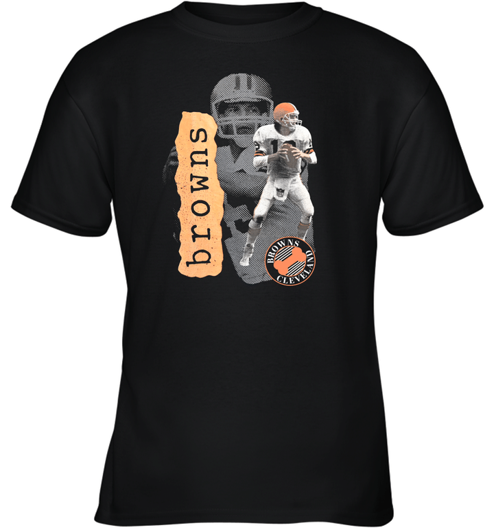 90s Cleveland Browns Bernie Kosar Youth T-Shirt
