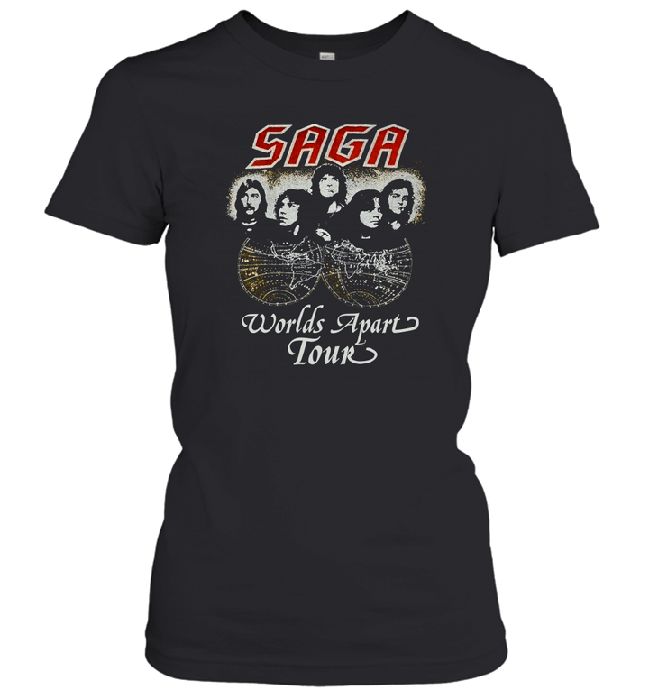 80s Saga Worlds Apart Tour Women's T-Shirt