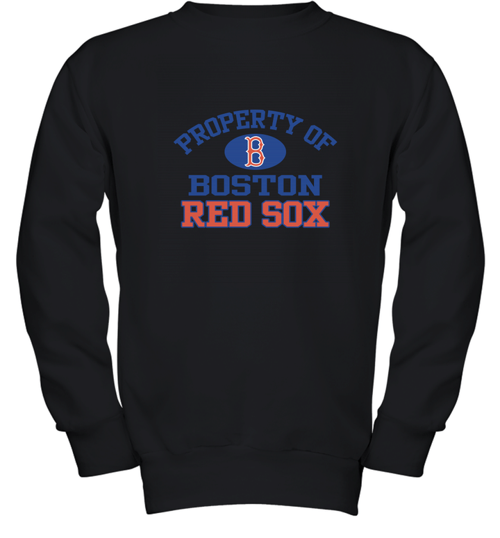 80s Property Of Boston Red Sox Youth Sweatshirt