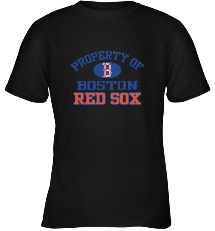 80s Property Of Boston Red Sox Youth T-Shirt