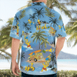 The Simpsons Family On The Beach Hawaiian Shirt