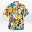 3D The Simpsons Fashion Hawaiin Shirt