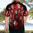 Horror Characters Halloween Hawaiian Shirt