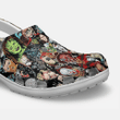 Horror Characters Halloween Croc Style Clogs 2