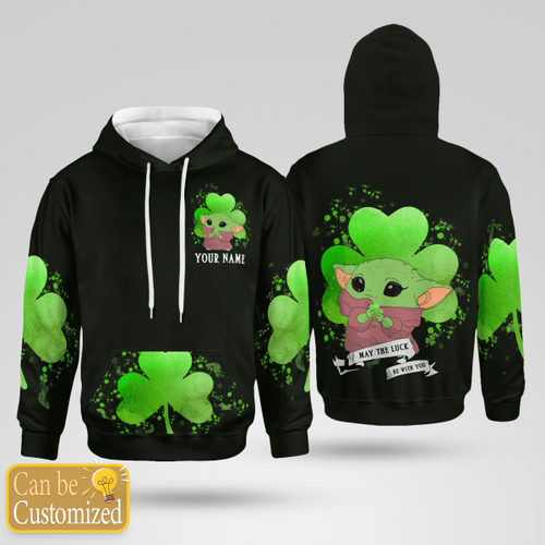 Personalized May The Luck Be With You - Patrick's Day Hoodie