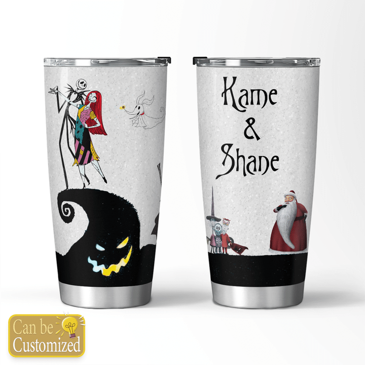 Personalized The Nightmare Couple Tumbler