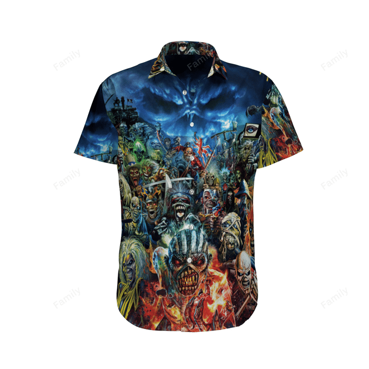Iron Maiden World Hawaiian Shirt