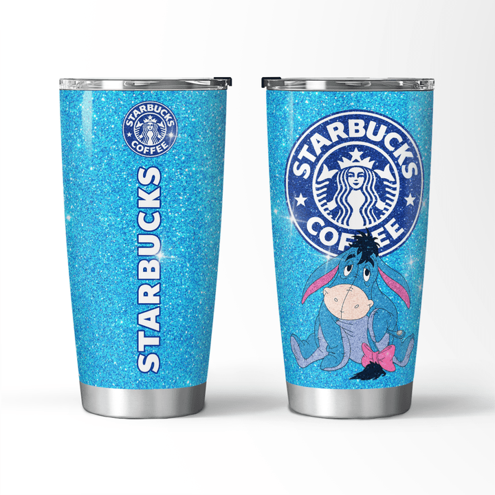 DN Starbucks Coffee Blue Tumbler