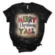 Christmas Bleached 2D T-shirt 093