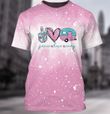 Peace Love Camp Bleached 2D T-shirt 199
