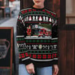 Houston Tower Fire Engine Ugly Christmas Sweater 213
