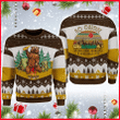 A Bear With Beer Vintage Camping Ugly Christmas Sweater 237
