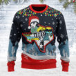 Texas Map Christmas Ugly Sweater 242