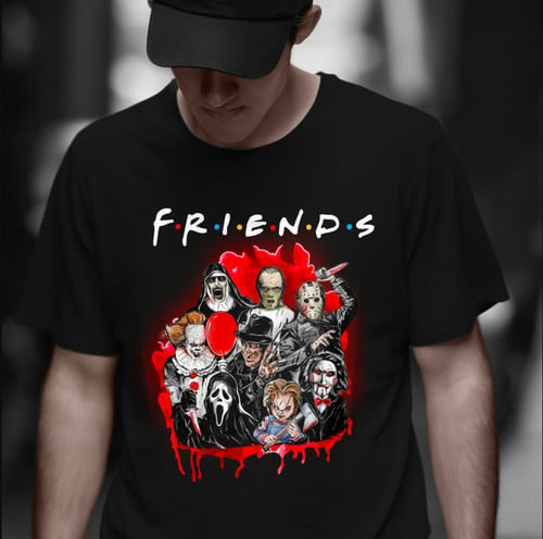 Horror Halloween Friends Movie 2022 T-shirt