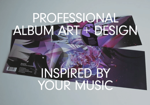 I will design album artwork for digital, cd, and vinyl formats