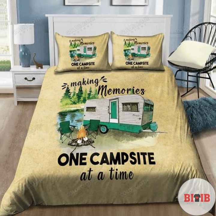Making Memories One Campsite At A Time Bedding Set 049