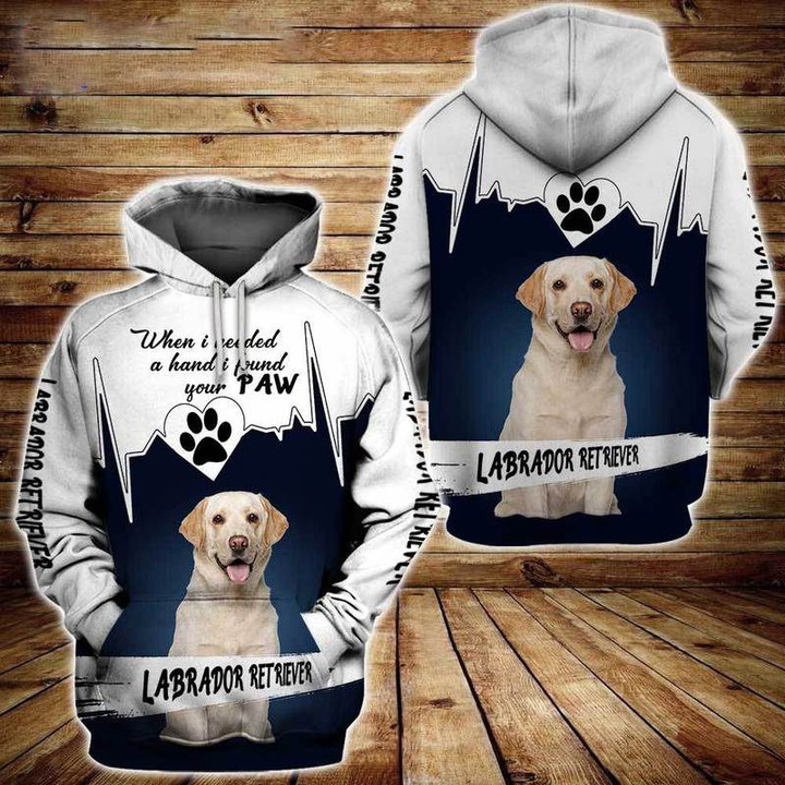 When I Needed A Hand I Found Your Paw Hoodie 127