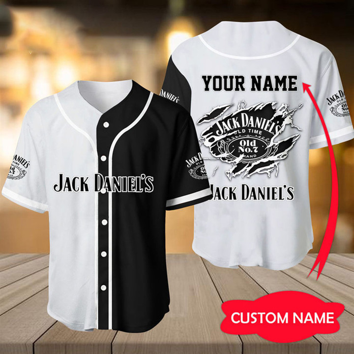 Jack Daniels Baseball Jersey 006