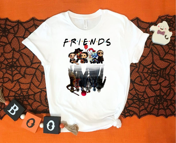 Horror Halloween Friends Baby T-shirt
