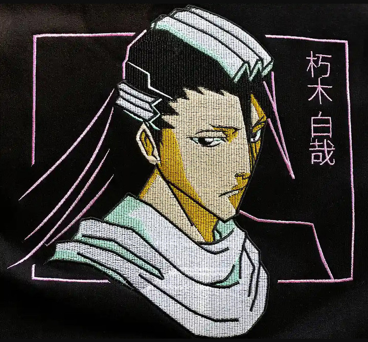 Anime Embroidered Sweatshirt, Custom Anime Hoodie, Personalized Anime Shirt, Gift for Anime Fan