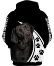 Black Labrador Hoodie 114