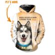 When I Needed A Hand I Found You Paw Hoodie 166