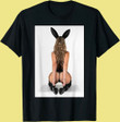 Bad Bunny Pinup Girl in Handcuf Tee Shirt
