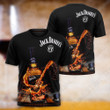 Jack Daniel'sT-shirt 3D Front and Back
