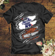 Pabst Blue Ribbon Who Love Harley T-shirt