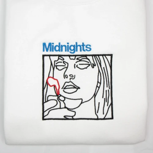 Taylor Swift Midnights Embroidered Sweatshirt