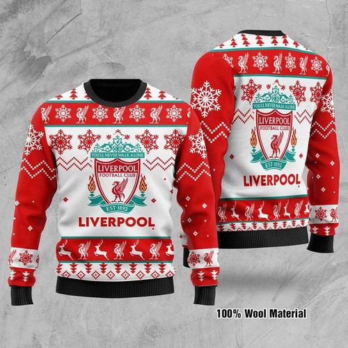 Liverpool Ugly Christmas Woolen Sweater