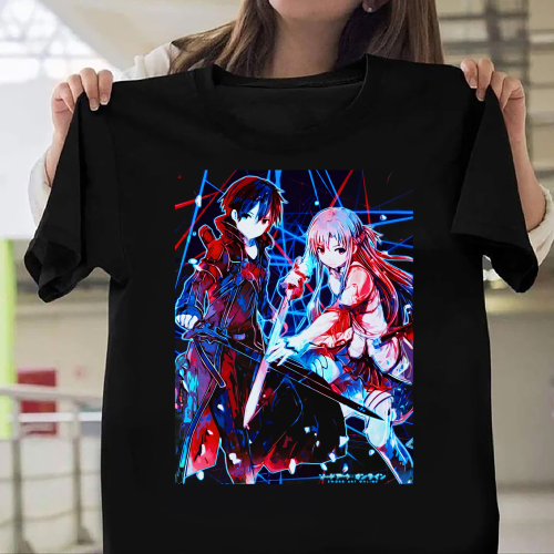 Kirito And Asuna Sword Art Online For Fans Classic T-Shirt