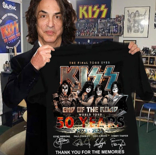 Kiss Band Shirt - 2D007