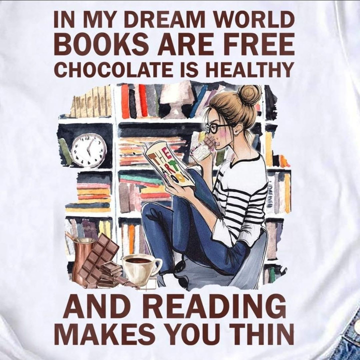 Reading Book T-shirt 209