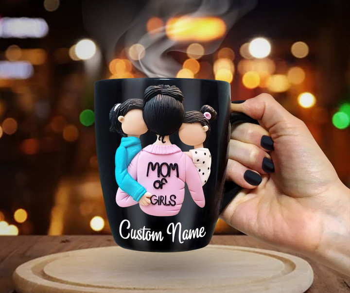 Composite Mugs Black And White Mother Day Gift