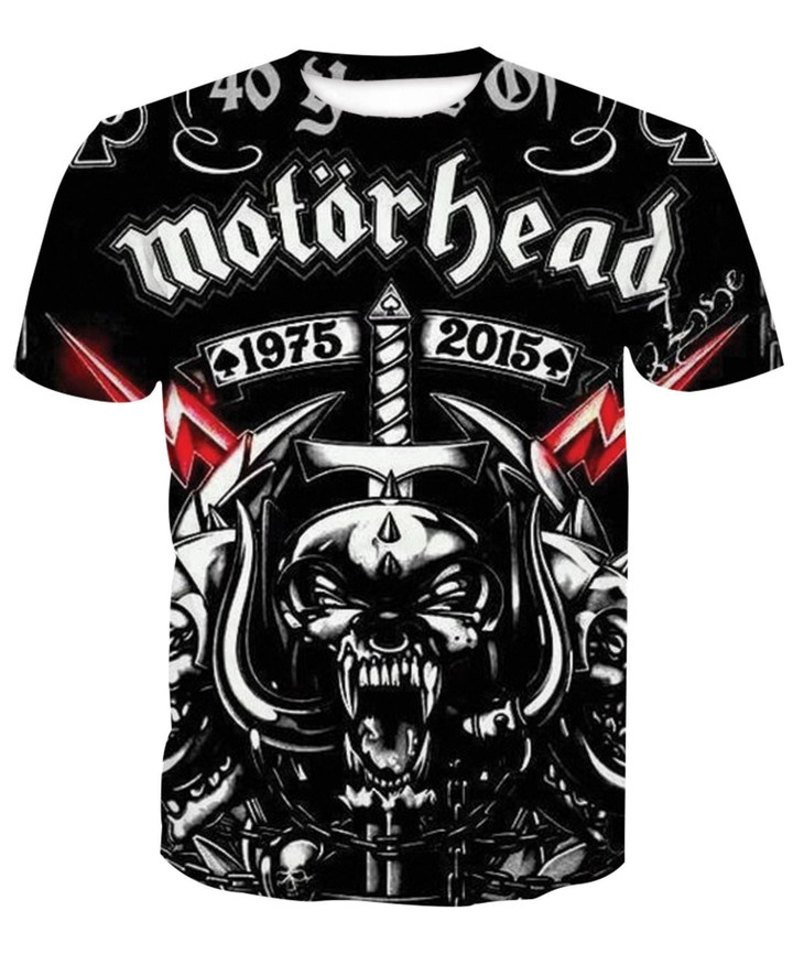 Motorhead Band Tshirt 3D