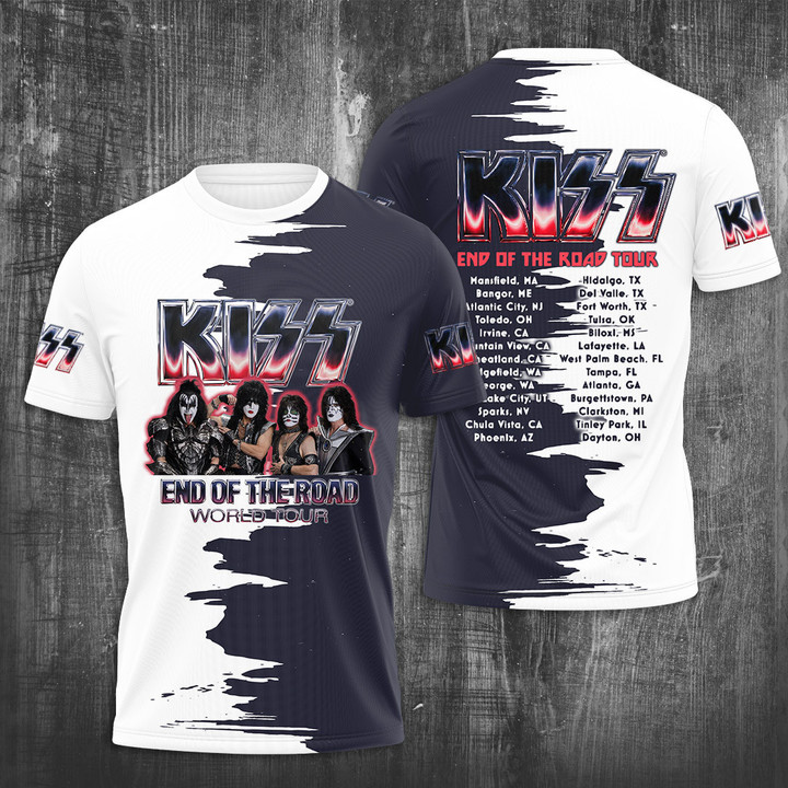 Kiss Band 3D Shirts - KI048