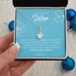 To My Dearest Sister - Premium Alluring Necklace
