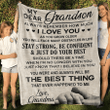 My Dear Grandson - Blanket
