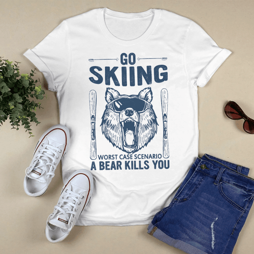 Go Skiing Bear Ski