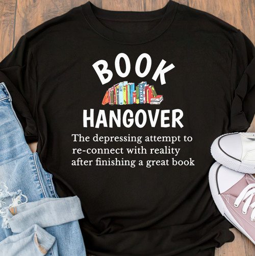 Book Hangover Unisex T-Shirt Bok2324