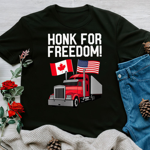 Honk For Freedom Unisex T-Shirt Trk2325