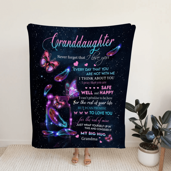 To My Granddaughter - Blanket
