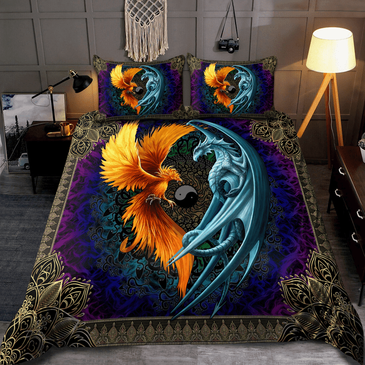 Dragon And Phoenix Bedding Set Jjw05102001