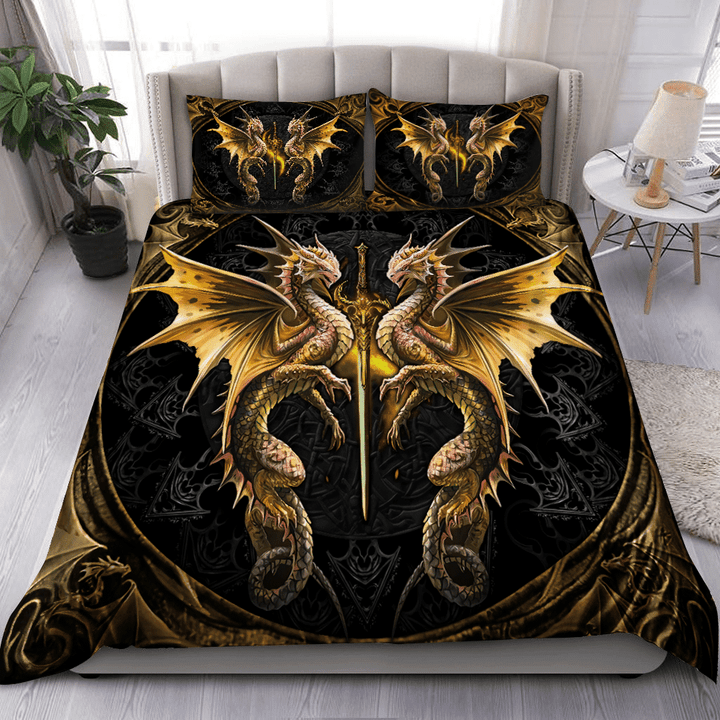 Gothic Dragon Bedding Set Jjw24082002