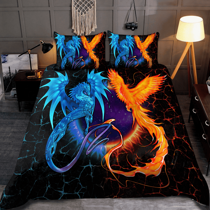 Dragon & Phoenix Bedding Set Jjw07102003