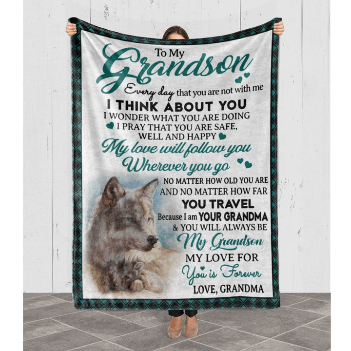 To My Grandma- Blanket