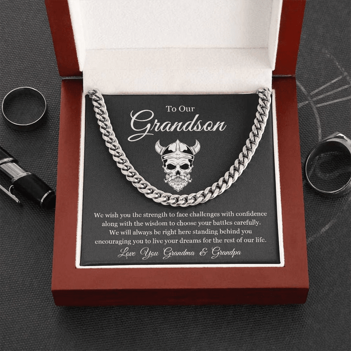 To Our Grandson - Necklace